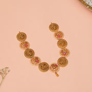 Unique Peacock Silver Necklace with Rubies and CZs