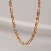 Men's Silver Chain with Link Design