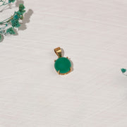 Simple Emerald Pendant