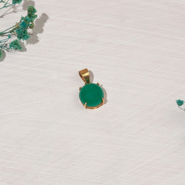 Simple Emerald Pendant