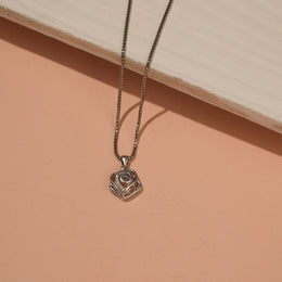 SIlver Rose Pendant
