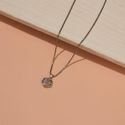 SIlver Rose Pendant