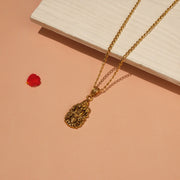 Antique Silver Karthikeya Pendant