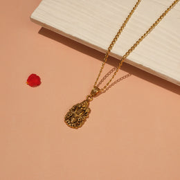 Antique Silver Karthikeya Pendant