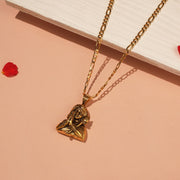 Antique Silver Lord Karthikeya Pendant