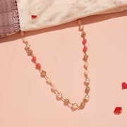 Timeless Silver Mala with Pearls and Corals