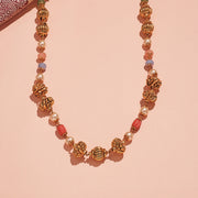 Elite Silver Mala with Antique Nakshi Beads & Pearls