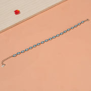 Classic Evil Eye Silver Bracelet
