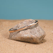 Silver Gold Coated Kada for Men
