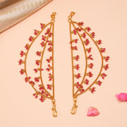 Silver Champaswaraalu with Stone Beads