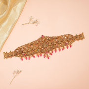 Divine Lakshmi Devi Baajubandh with Peacock Detailing