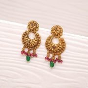 Antique Silver Chandbalis with Pasiley Design