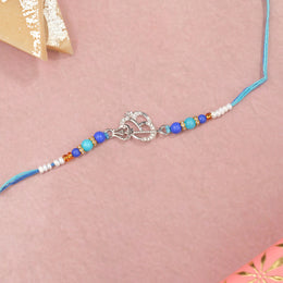 Silver Om and Trishul for Boys