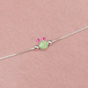 Silver Bunny Rakhi