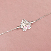 Traditional Lord Ganesh Silver Rakhi