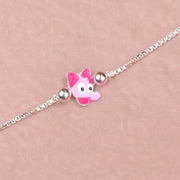 Aodrable Minnie Mouse Silver Rakhi for Boys