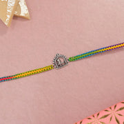 Silver Shivling and Trishul Rakhi