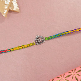 Silver Shivling and Trishul Rakhi