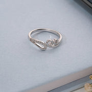 Chic Silver Ring for Party Wear