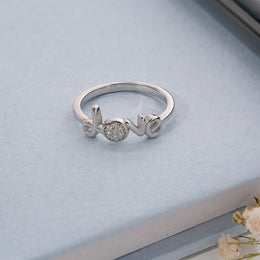 Engraved Silver Ring with Stones for Gifting