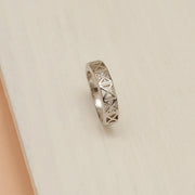Everyday Wear CZ Silver Ring