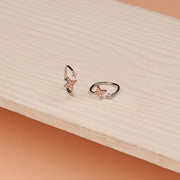 Star Design Silver Toe Rings