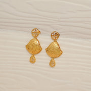 Stylish Silver Earrings in Turkish Design