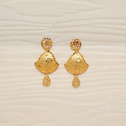 Stylish Silver Earrings in Turkish Design