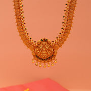 Silver Kaasulaperu with Lakshmi Pendant