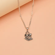 Silver Saggitarius Zodiac Pendant