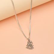 Silver Gemini Zodiac Pendant