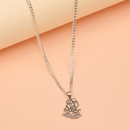 Silver Gemini Zodiac Pendant