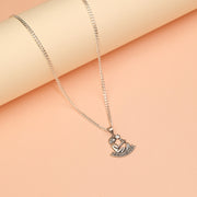 Silver Aquarius Zodiac Pendant