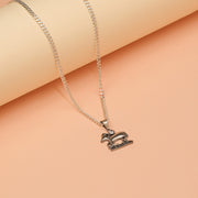 Silver Aries Zodiac Pendant