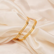 Sleek and Contemporary Silver Bangles