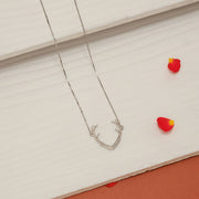 Silver Chain with Elegant Heart Design Pendant
