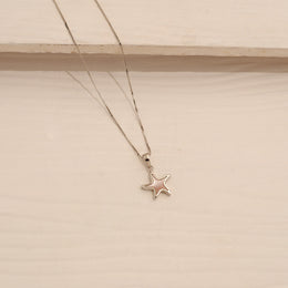 Everyday Wear Silver Chain with Star Pendant