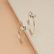 Trendy Hello-Kitty Silver Kids Kada