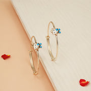 Stylish Hello-Kitty Silver Kids Kada