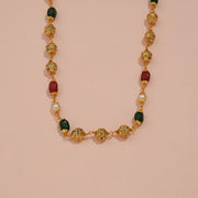 Light Weight Nakshi Balls with Multicolored Beads and Pearl Detailing