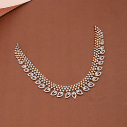 Elegant Marquise CZ Diamond-Inspired Necklace