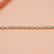 Classic CZ Silver Bracelet