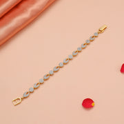 Classic CZ Silver Bracelet