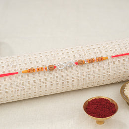 Silver Infinity Rakhi