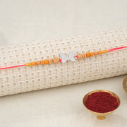 Beautiful Silver Butterfly Rakhi