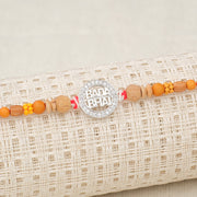 Silver Stone Bada Bhai Rakhi