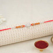 Silver Super Bhai Rakhi