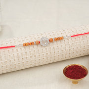 Silver Omkara Symbol Rakhi
