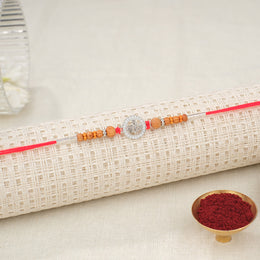 Silver Mahadev Rakhi