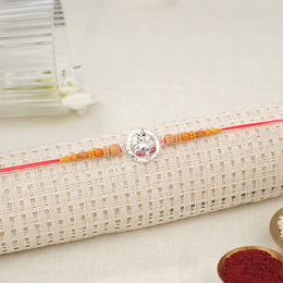 Silver Ganesha Rakhi
